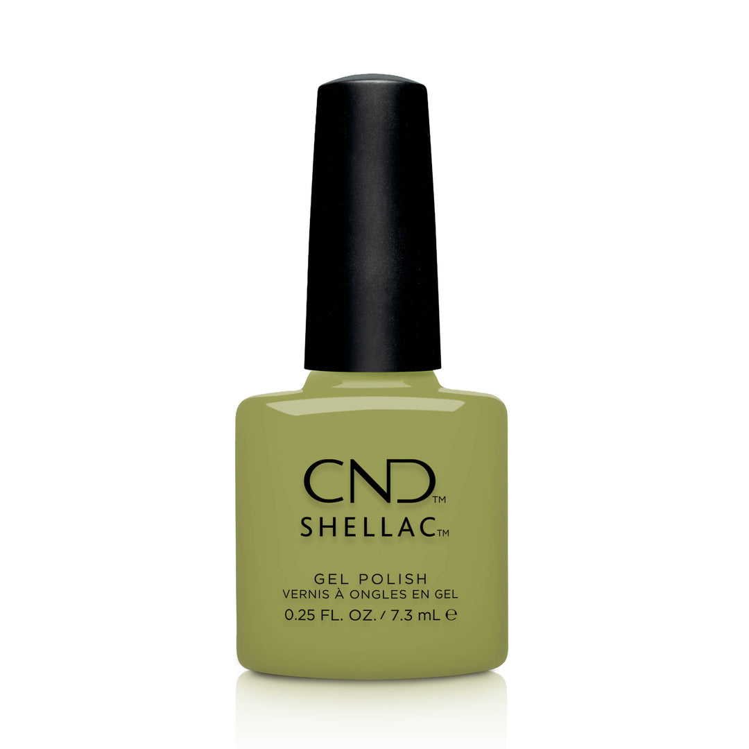 Bottle of CND Shellac Gel Polish Color Coat