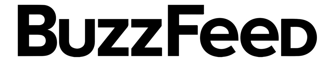 BuzzFeed logo in black text on a transparent background