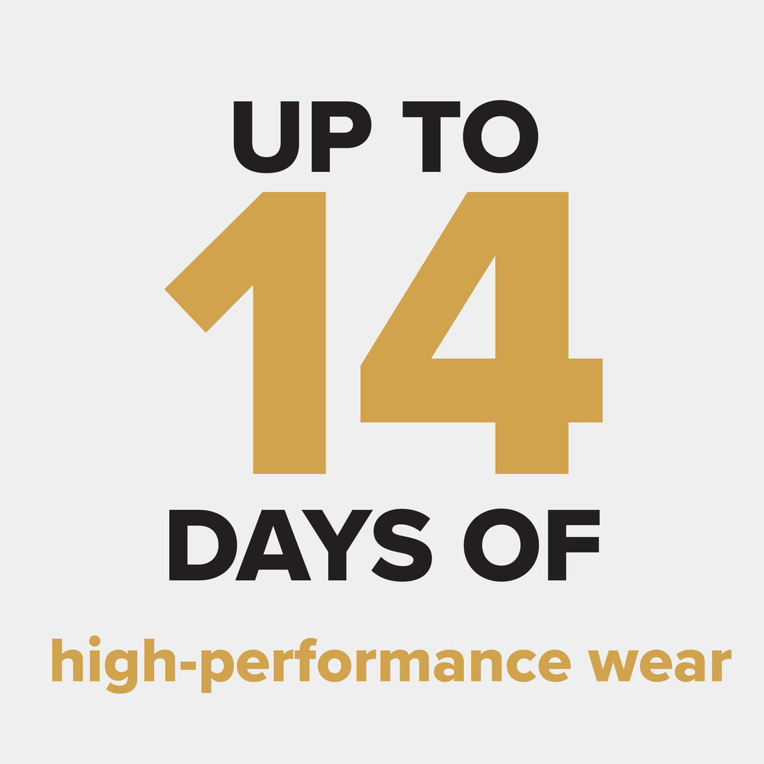CND SHELLAC XPRESS5 Top Coat provides up to 14 days of high performance wear when used as directed. 