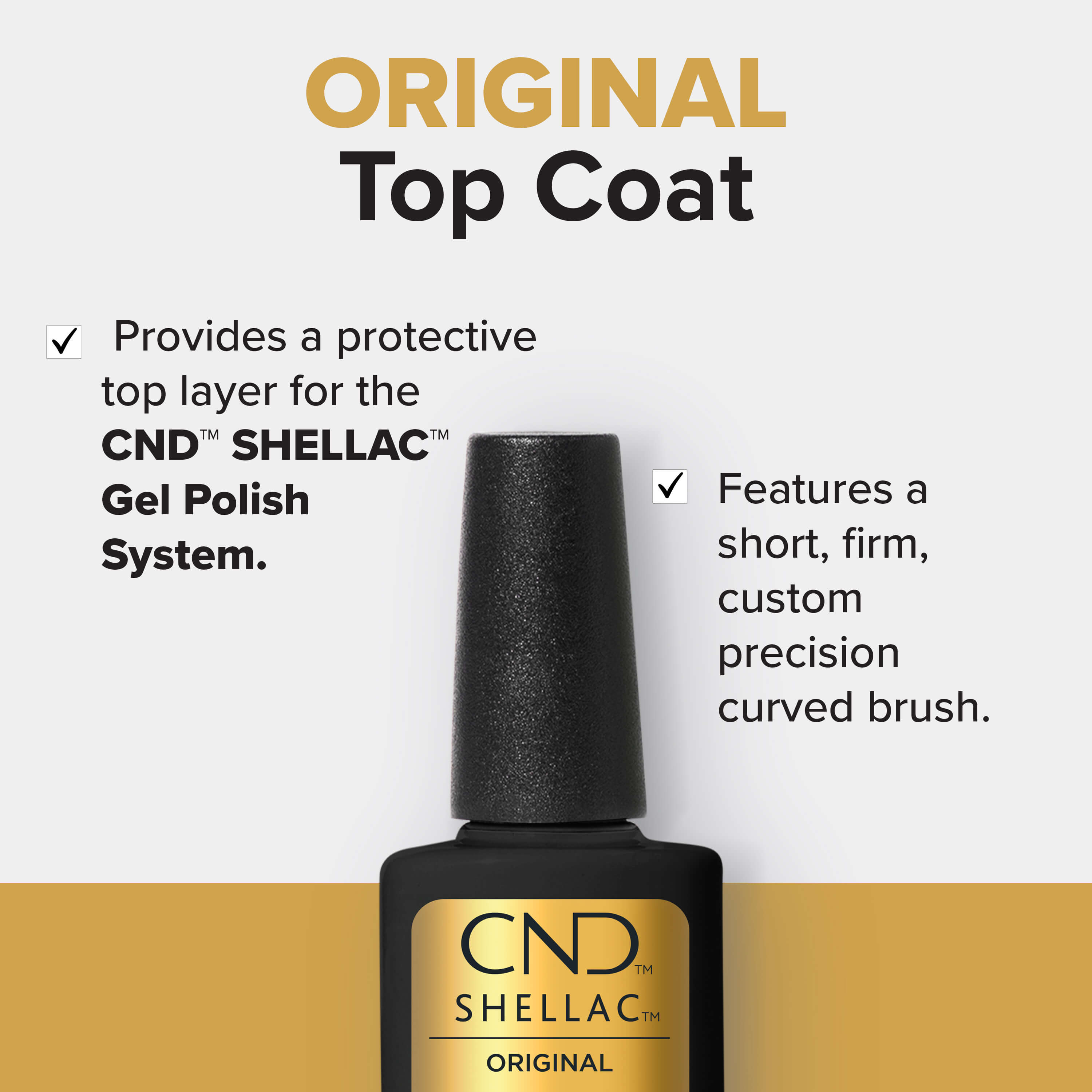 CND™ SHELLAC™ Original Top Coat – Creative Nail Design