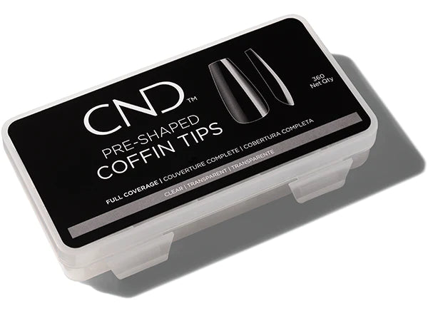 CND™ Pre-Shaped Coffin Tips