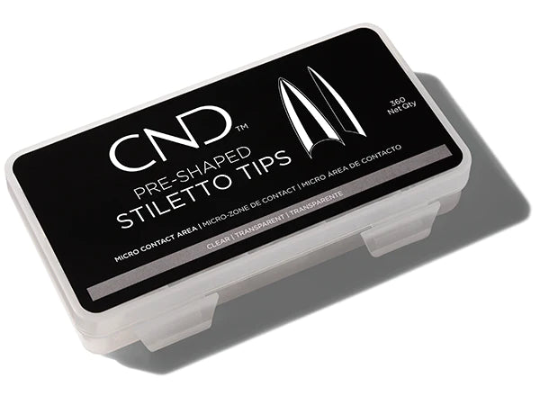 CND™ Pre-Shaped Stiletto Tips