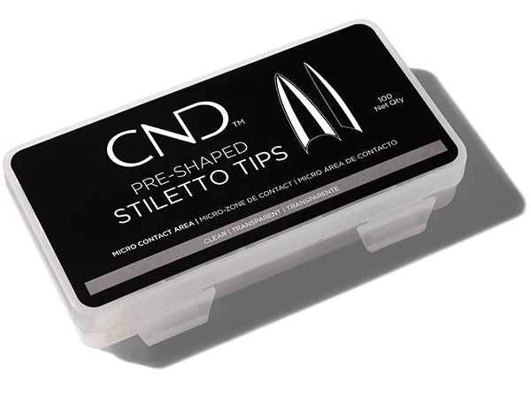 CND™ Pre-Shaped Stiletto Tips